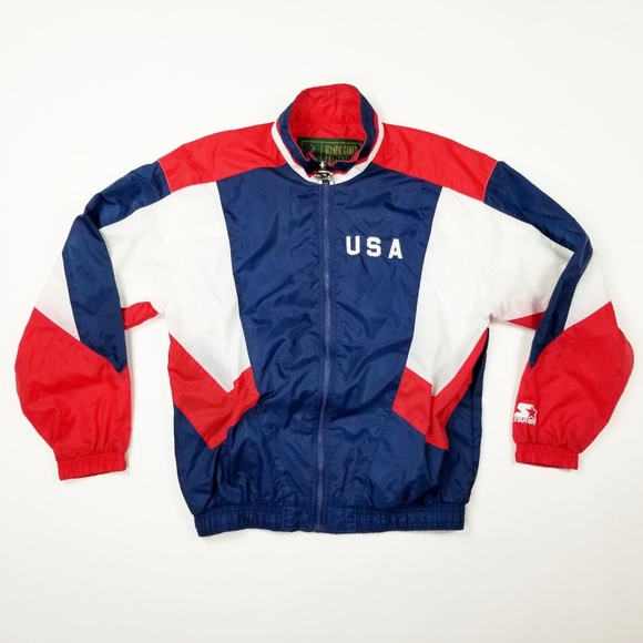VTG Mens Starter USA 1996 Atlanta Olympics Jacket - Picture 2 of 8